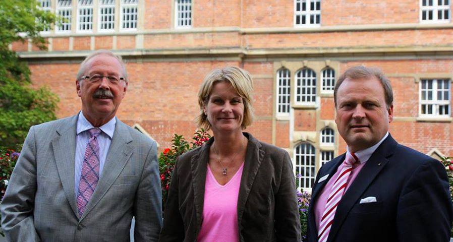Von links nach rechts: Dr. Klaus Rave, Dr. Susanne Gaschke und Götz Bormann