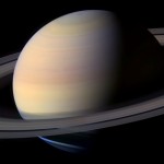 Der Saturn (Copyright: NASA).